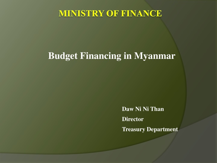 ministry of finance n.w