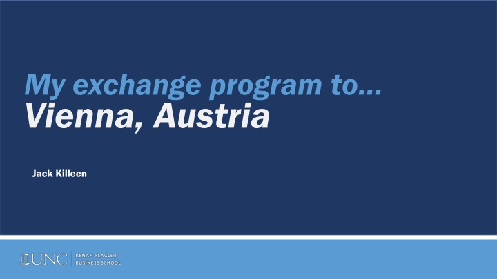 my exchange program to vienna austria n.w