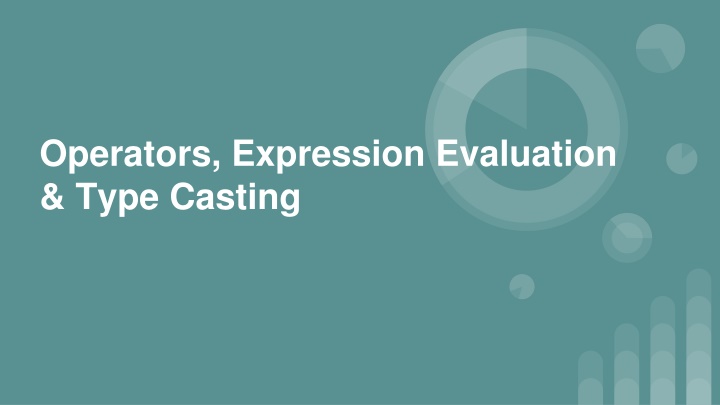 operators expression evaluation type casting n.w