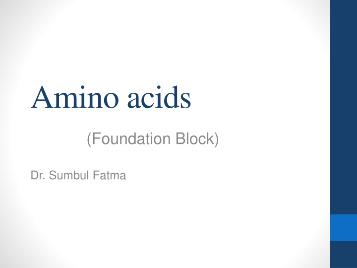 amino acids n.w