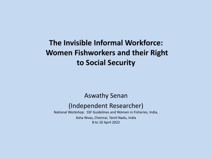 the invisible informal workforce women n.w