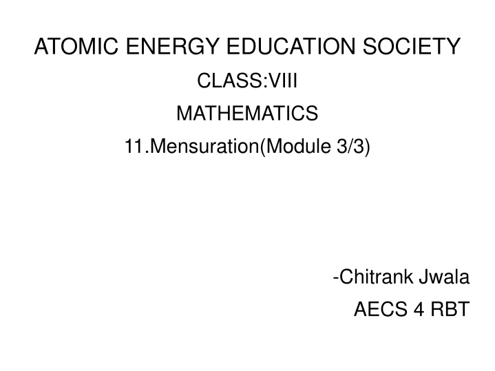 atomic energy education society class viii n.w