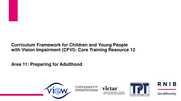 curriculum framework for children and young n.w