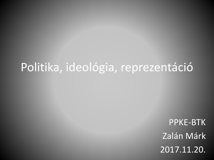 politika ideol gia reprezent ci n.w