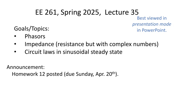 ee 261 spring 2025 lecture 35 n.w