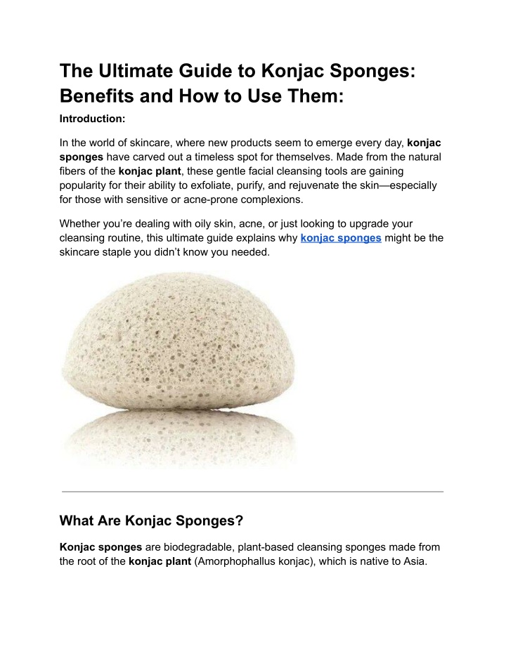 the ultimate guide to konjac sponges benefits n.w