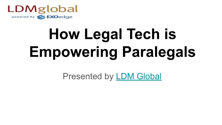 how legal tech is empowering paralegals n.w