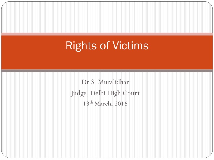 rights of victims n.w