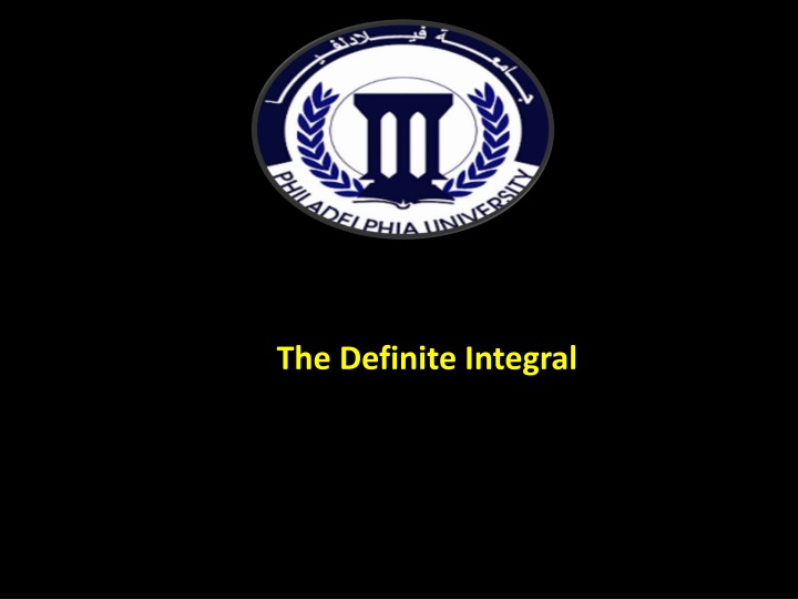 the definite integral n.w
