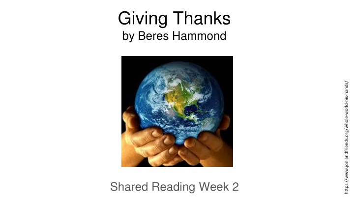 giving thanks by beres hammond n.w
