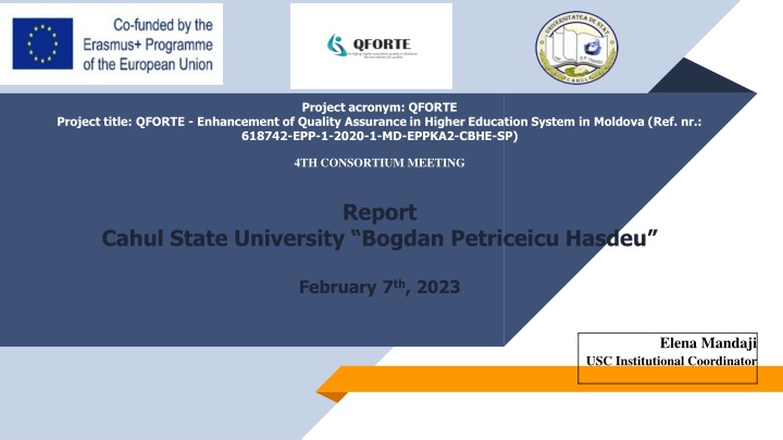 project acronym qforte n.w
