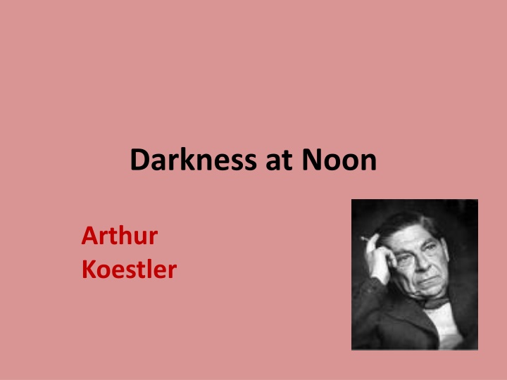 darkness at noon n.w