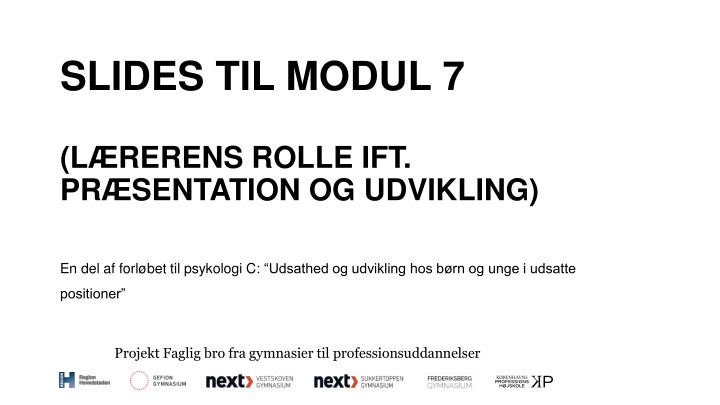 slides til modul 7 n.w