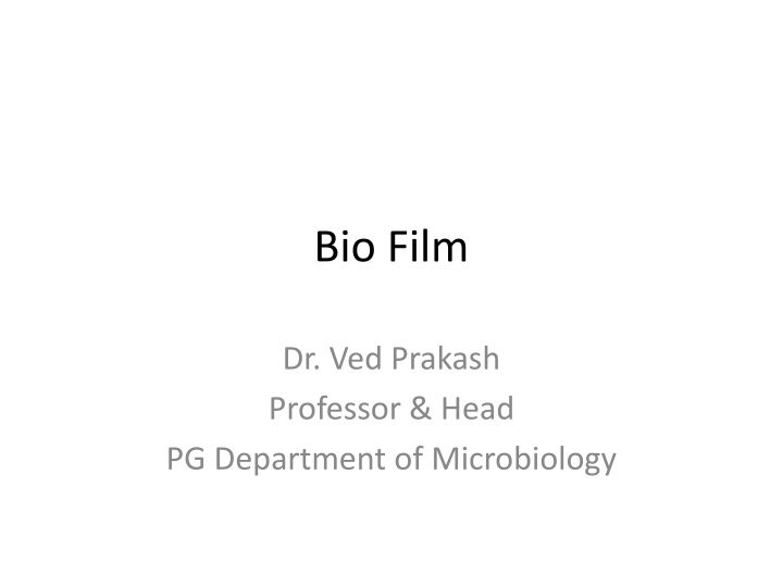bio film n.w
