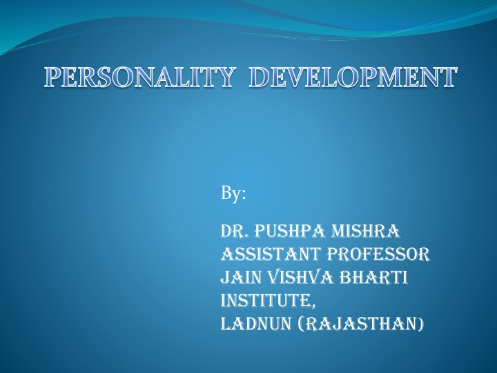 personality development n.w