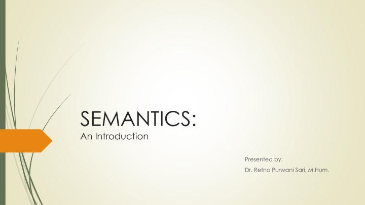 semantics an introduction n.w