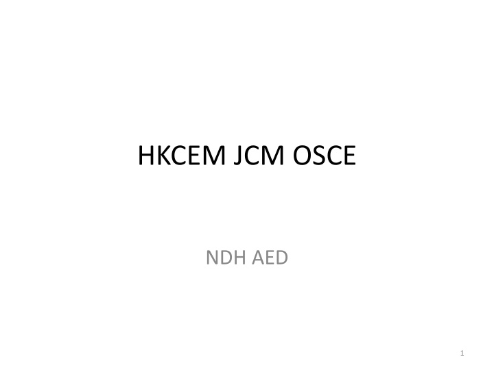 hkcem jcm osce n.w