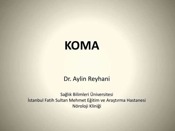 Understanding Coma and Altered States of Consciousness in Neurology