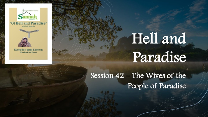 The Wives of the People in Paradise: Market and Gatherings