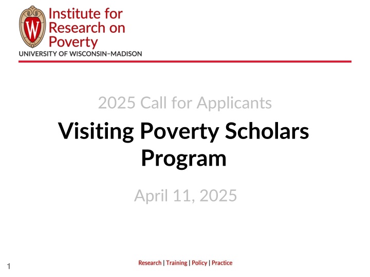 2025 call for applicants n.w