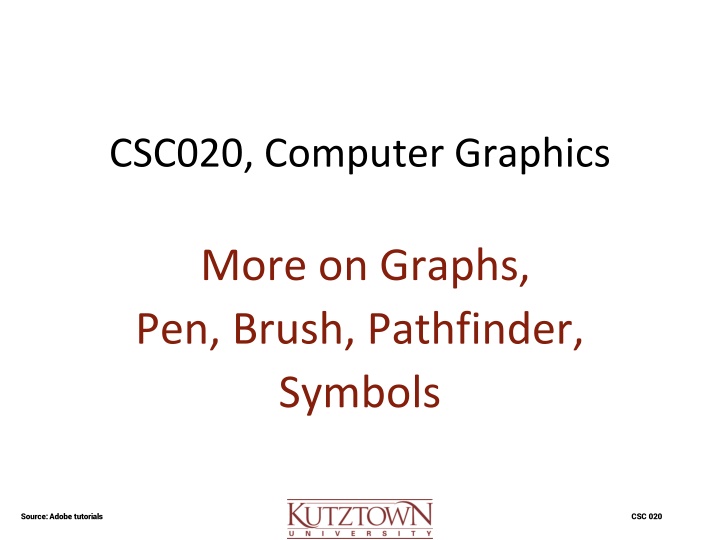 csc020 computer graphics n.w