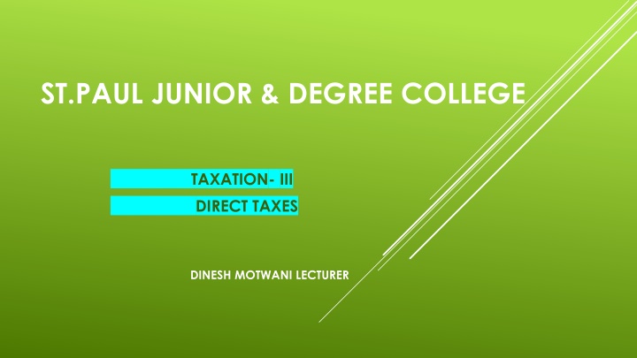 st paul junior degree college n.w