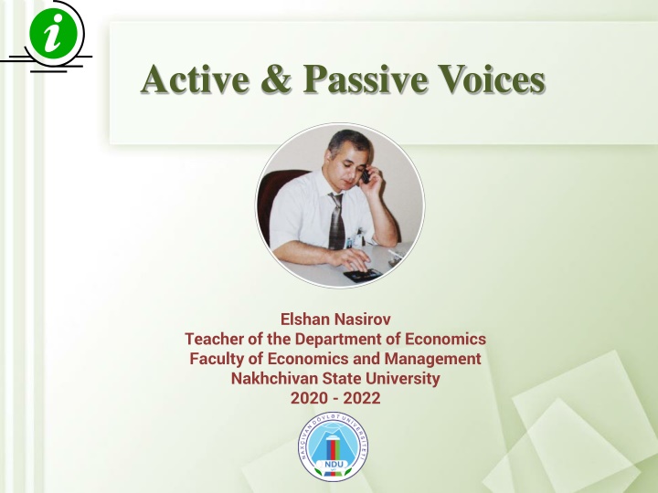 active passive voices n.w