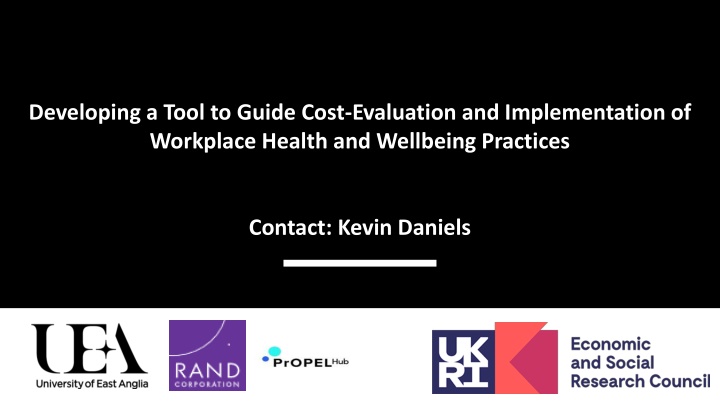 developing a tool to guide cost evaluation n.w