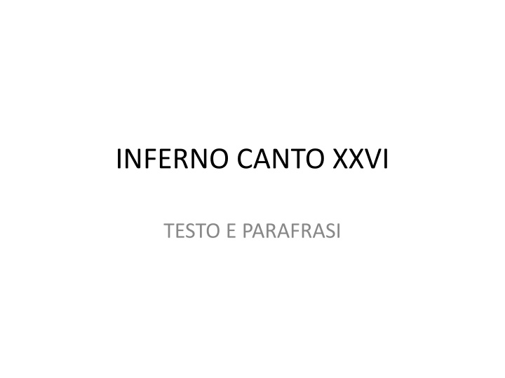 inferno canto xxvi n.w