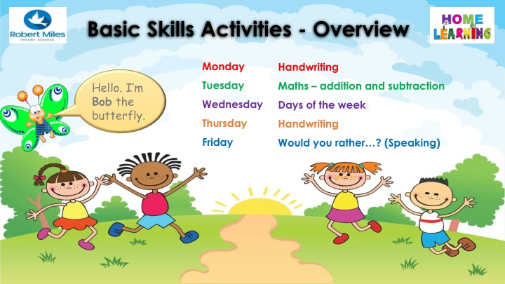 Basic Skills Activities Overview for Children