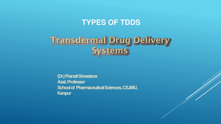 types of tdds n.w