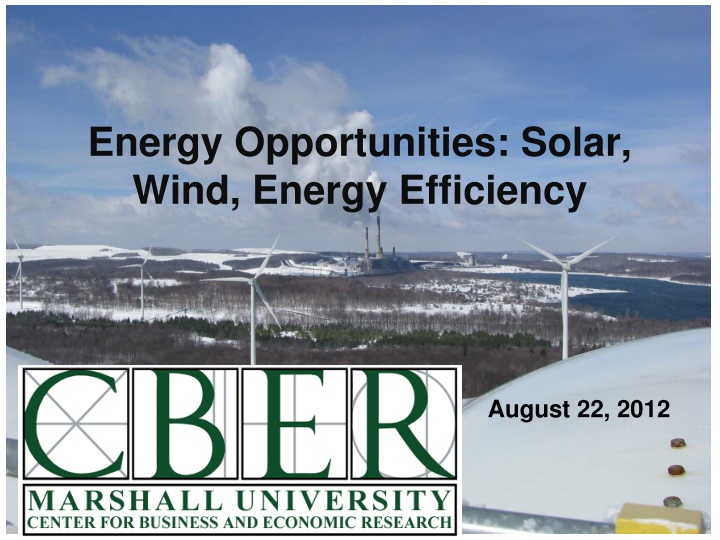 energy opportunities solar wind energy efficiency n.w