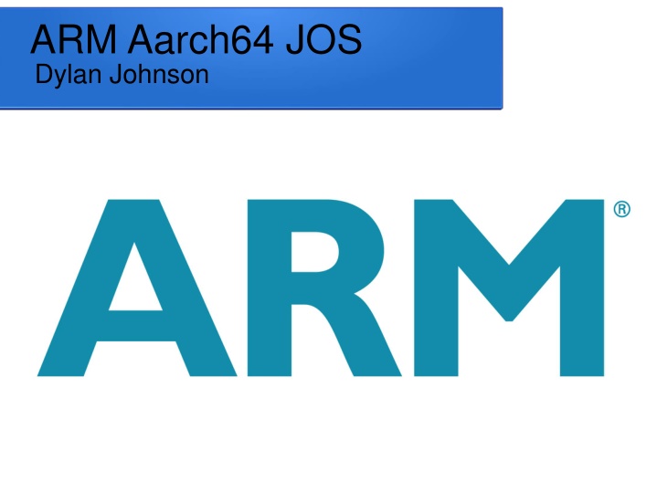 arm aarch64 jos n.w