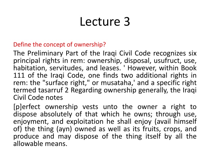 lecture 3 n.w