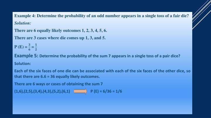 example 4 determine the probability n.w