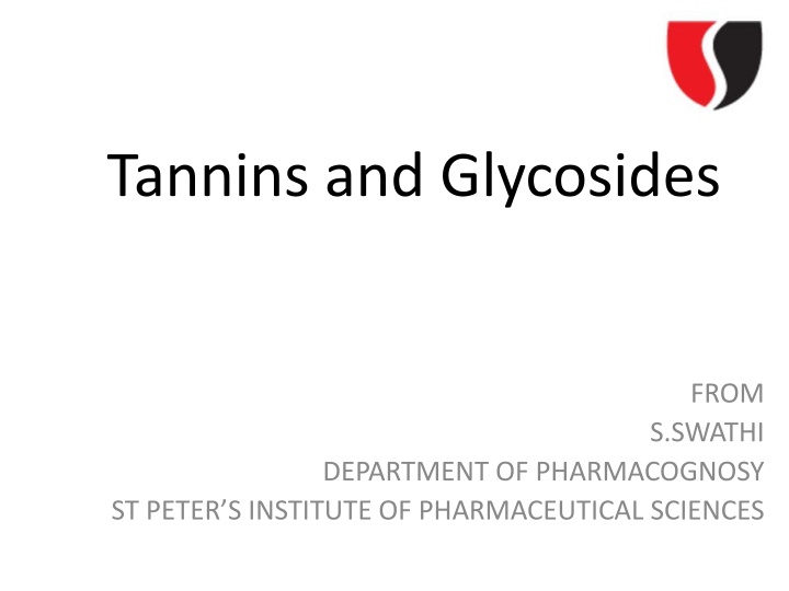 tannins and glycosides n.w