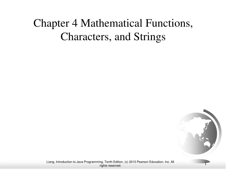 chapter 4 mathematical functions characters n.w