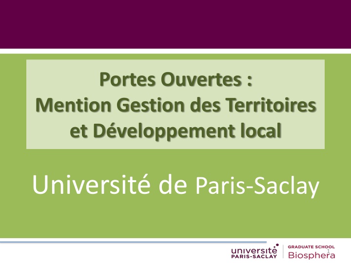 portes ouvertes mention gestion des territoires n.w