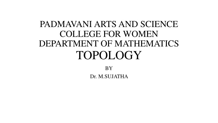 padmavani arts and science college for women n.w