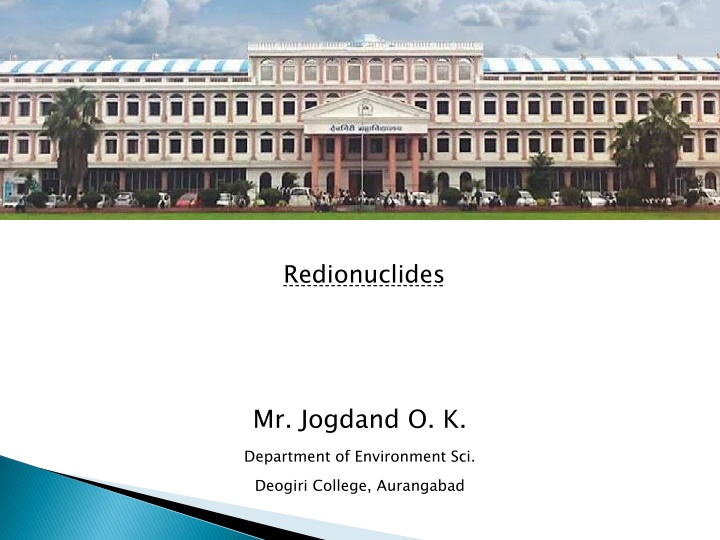redionuclides n.w