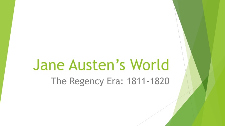 jane austen s world the regency era 1811 1820 n.w