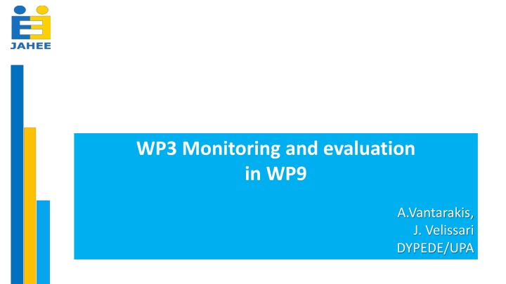 wp3 monitoring and evaluation in wp9 n.w