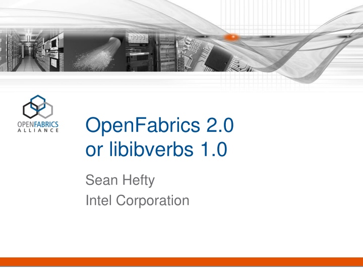 openfabrics 2 0 or libibverbs 1 0 n.w