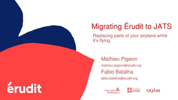 migrating rudit to jats n.w
