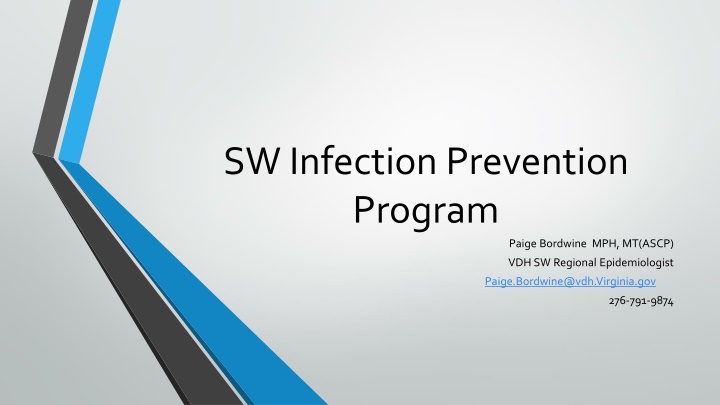 sw infection prevention program n.w