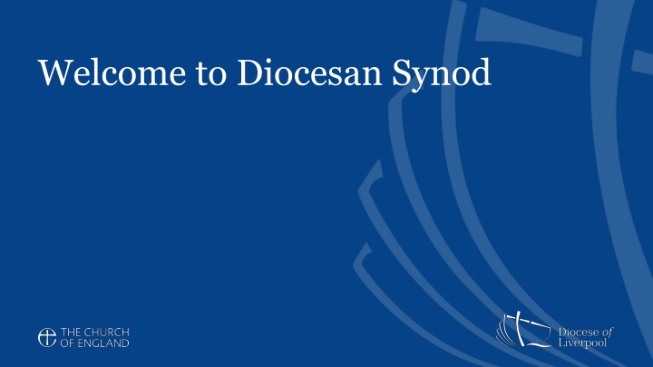 welcome to diocesan synod n.w