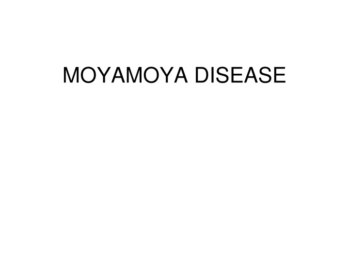 moyamoya disease n.w