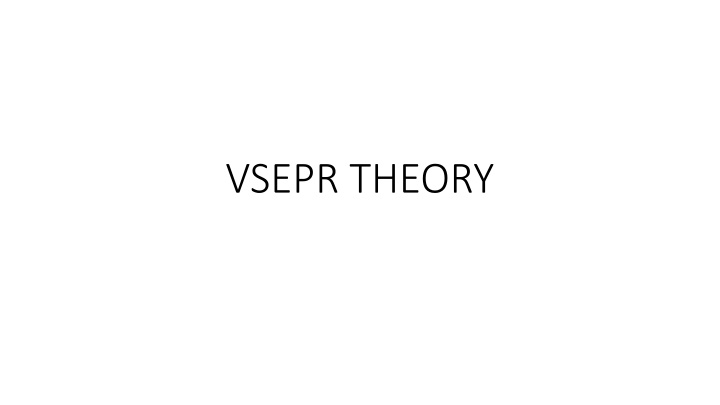 vsepr theory n.w