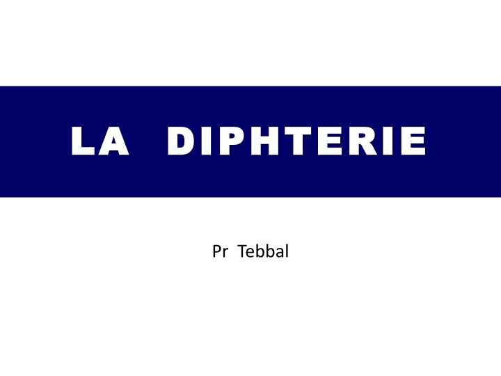 la diphterie la diphterie n.w