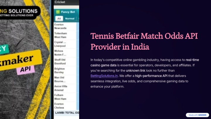 Casino Games API Provider in India